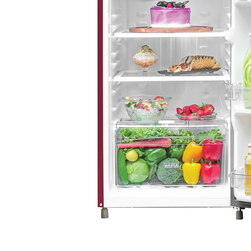 Haier 190L 2 Star Direct Cool Refrigerator - HRD-2102CRV-P